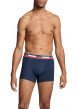 Thumbnail Lot de 2 Boxers bicolore marine et gris clair en coton biologique - Image 3