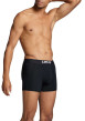 Thumbnail Lot de 2 Boxers noirs en coton biologique avec une ceinture élastiquée - Image 5