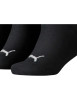 Thumbnail Lot de 3 paires de chaussettes mi-hautes noires en coton - Image 2
