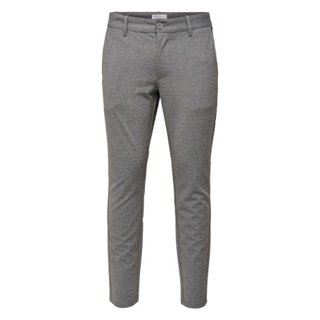 Pantalon Chino Mark Pant gris uni avec une...