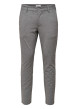 Thumbnail Pantalon Chino Mark Pant gris uni avec une coupe slim et des poches latérales