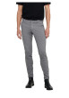 Thumbnail Pantalon Chino Mark Pant gris uni avec une coupe slim et des poches latérales - Image 8