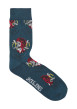 Thumbnail Lot de 5 chaussettes en coton mélangé avec deux printées et 3 unies - Image 2