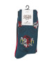 Thumbnail Lot de 5 chaussettes en coton mélangé avec deux printées et 3 unies - Image 7
