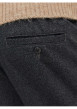 Thumbnail Pantalon chino anthracite uni avec une coupe droite et une taille élastiquée - Image 8