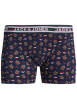 Thumbnail Coffret boxer et chaussettes en coton marine avec des imprimés - Image 2