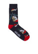 Thumbnail Coffret boxer marine et chaussettes en coton avec des imprimés - Image 3