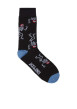 Thumbnail Coffret boxer marine et chaussettes en coton avec des imprimés - Image 4