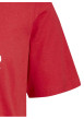 Thumbnail T-shirt rouge en coton avec une coupe droite et des manches courtes - Image 3