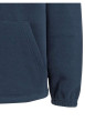 Thumbnail Sweat à capuche marine uni avec une coupe droite et une poche kangourou - Image 3
