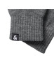 Thumbnail Gants Barry gris unis avec les poignets élastiqués en bord côte - Image 2