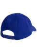 Thumbnail Casquette en coton bleue unie avec logo de la marque brodé à l'avant - Image 2