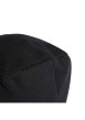 Thumbnail Bonnet noir côtelé avec logo brodé à l'avant - Image 4