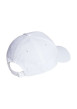 Thumbnail Casquette dad cap en coton blanche unie - Image 3