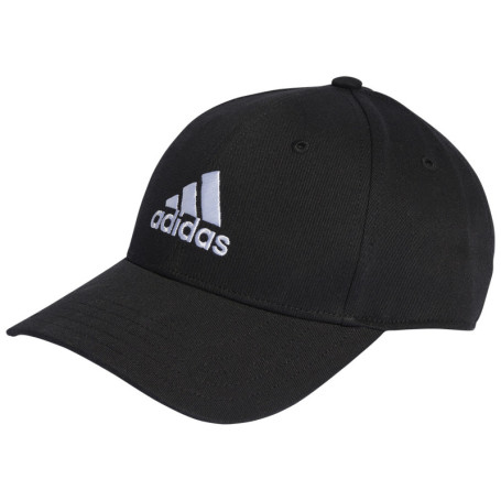 Casquette dad cap en coton noire unie