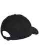 Thumbnail Casquette dad cap en coton noire unie - Image 2
