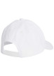 Thumbnail Casquette en coton blanche unie avec nom de la marque brodé à l'avant - Image 2