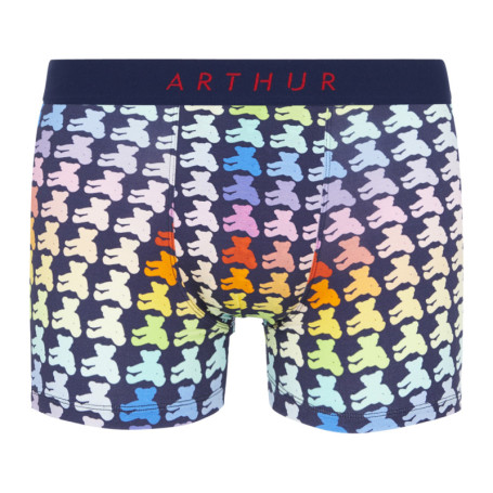 Boxer Classique en coton avec imprimés...