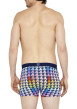 Thumbnail Boxer Classique en coton avec imprimés multicolores et coupe fermée - Image 3