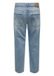 Thumbnail Jean Edge Loose en coton stone uni avec une coupe regular fit et 5 poches - Image 3