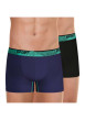 Thumbnail Lot de 2 boxers unis avec une coupe fermée et ceinture élastiquée - Image 4
