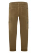 Thumbnail Pantalon en coton camel avec une coupe regular fit et 5 poches - Image 2
