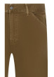 Thumbnail Pantalon en coton camel avec une coupe regular fit et 5 poches - Image 3