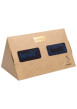 Thumbnail Coffret 4 paires de chaussettes hautes en coton stretch bleu marine et rayées - Image 3
