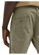 Thumbnail Pantalon Chino New Miles camel uni avec une coupe slim et 4 poches - Image 3