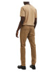 Thumbnail Pantalon Chino New Miles camel uni avec une coupe slim et 4 poches - Image 7