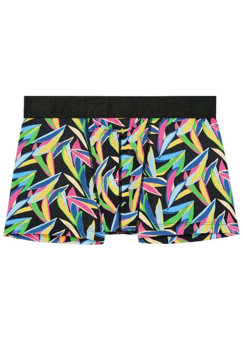 Boxer classique multicolore imprimé avec une coupe près du corps