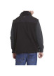 Thumbnail Cardigan sans manches noir polaire avec une coupe droite et un col montant - Image 5