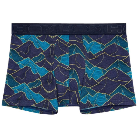 Boxer classique bleu marine imprimé avec une...