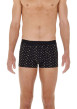 Thumbnail Lot de 2 boxers classiques en coton noir avec un imprimé pâquerette - Image 2