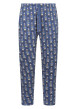 Thumbnail Pyjama long en coton gris imprimé ours avec une coupe droite et un col rond - Image 3