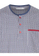 Thumbnail Chemise de nuit homme bleu - Image 3