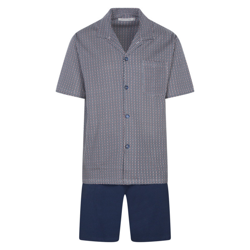Christian Cane - Pyjama Homme Bleu - Bleu Christian Cane - Pyjama Homme Bleu - Bleu