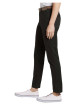 Thumbnail Pantalon Chino en coton noir uni avec une coupe slim et poches latérales - Image 8