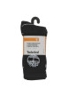 Thumbnail Chaussettes hautes noires brodées avec une coupe haute