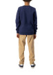 Thumbnail Pantalon en coton camel uni avec une coupe regular fit et poches latérales - Image 2