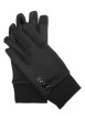 Thumbnail Gants noirs unis texturés et resserré au niveau des poignets