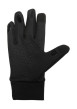 Thumbnail Gants noirs unis texturés et resserré au niveau des poignets - Image 2