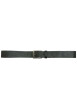 Thumbnail Ceinture noire imprimée avec une fermeture à boucle de couleur argentée