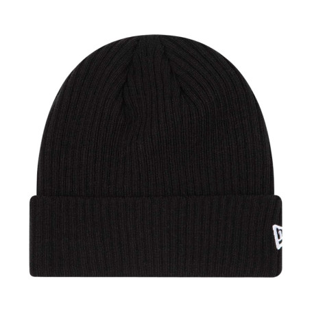 Bonnet noir uni avec logo de la marque brodé en...