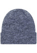 Thumbnail Bonnet New York Yankees gris chiné avec patch d'authentification à l'avant - Image 2