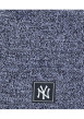 Thumbnail Bonnet New York Yankees gris chiné avec patch d'authentification à l'avant - Image 3