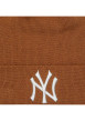 Thumbnail Bonnet à revers New York Yankees League Essential camel et blanc - Image 3