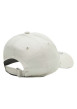 Thumbnail Casquette en coton beige uni avec logo sur le devant et le côté - Image 3