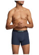 Thumbnail Lot de 2 boxers fermés classiques en coton stretch bleu marine et vert - Image 5