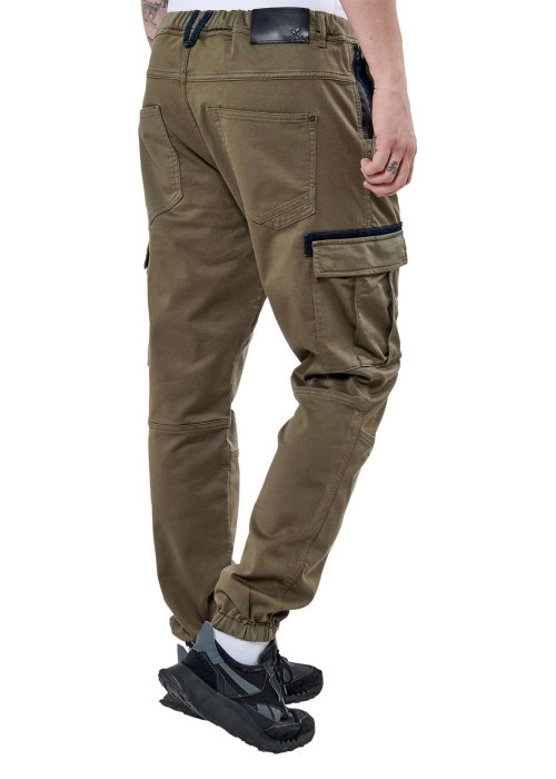 Pantalon Cargo Kaporal Femme - Taille 40 (L), Couleur Kaki, Neuf Avec étiquette